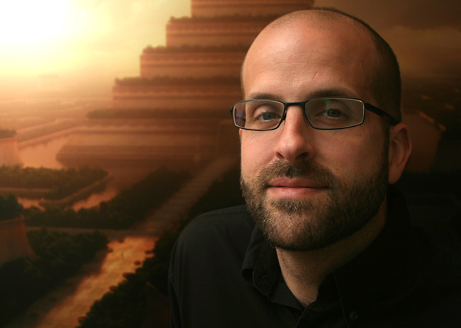 Me in front of one of my prints